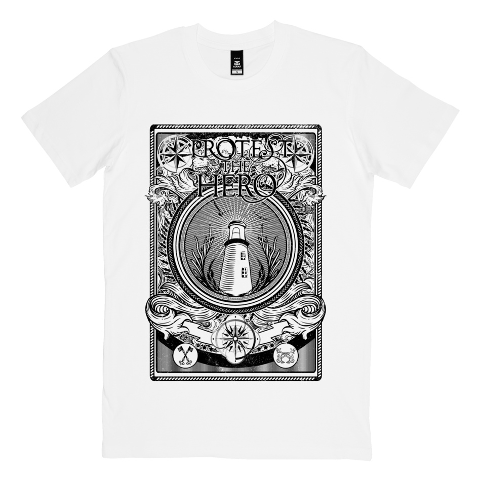 Front design of Protest The Hero - "Lighthouse" T-Shirt - Imprint Merch - E-commerce