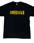 Front design of Comeback Kid - "Yellow Logo" T-Shirt - Imprint Merch - E-commerce