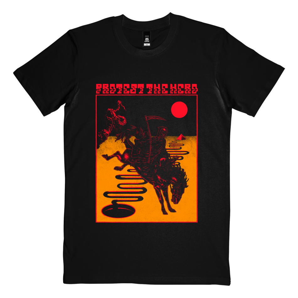 Front design of Protest The Hero - &quot;Death&quot; T-Shirt - Imprint Merch - E-commerce